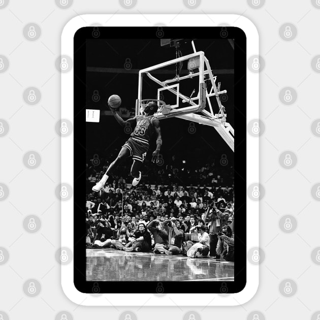 BASKETBALLART -JORDAN BLACK WHITE 3 Sticker by JORDAN-ART23